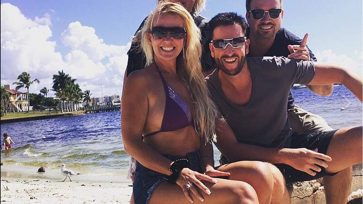 Claudia Norberg und Michael Wendler im Urlaub