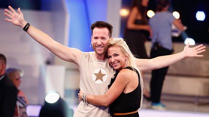 Claudia Norberg und Michael Wendler beim Promi Big Brother-Finale 2014 - Foto: Getty Images