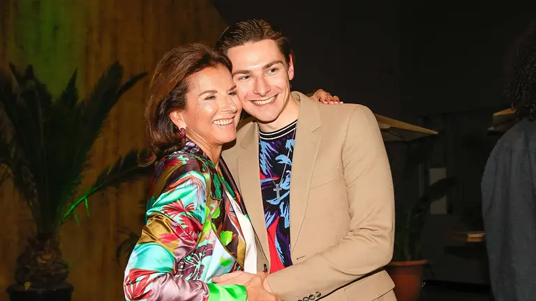 Claudia Obert und Freund Max Suhr