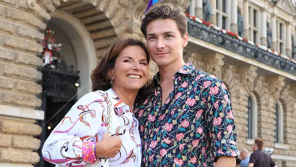 Claudia Obert und Freund Max