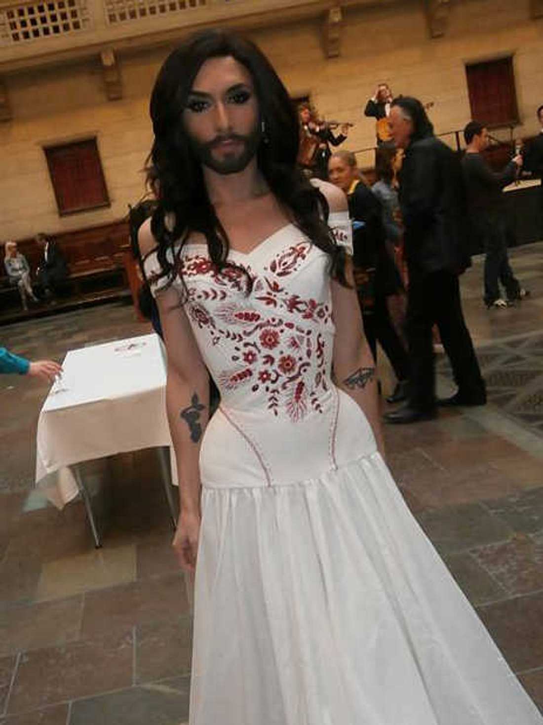 Conchita Wurst tritt beim European Song Contest in Kopenhagen an.