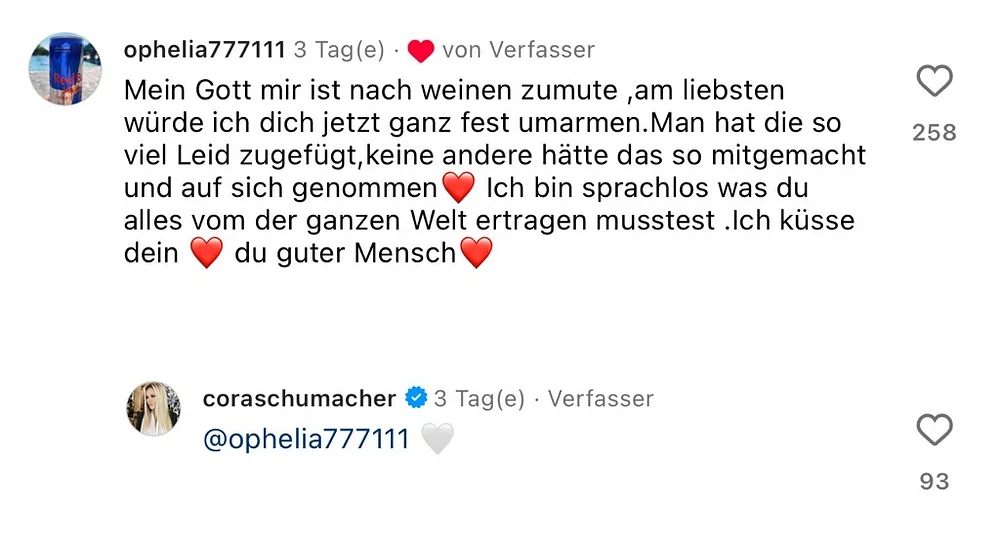 Cora Schumacher Cora Schumacher