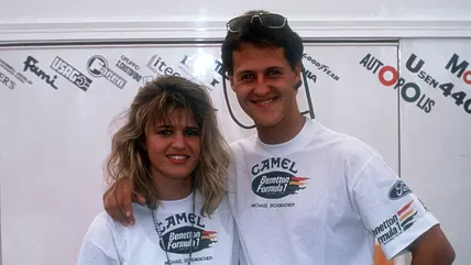 Corinna Schumacher & Michael Schumacher jung
