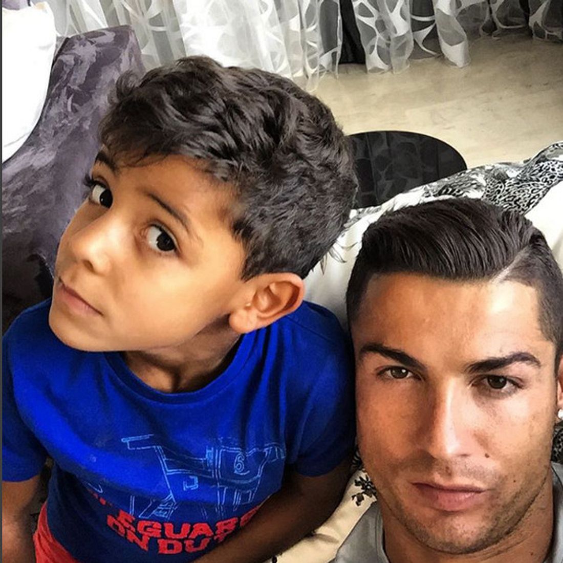 Seinen Sohn liebt Cristiano Ronaldo über alles