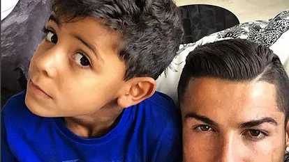 Seinen Sohn liebt Cristiano Ronaldo über alles