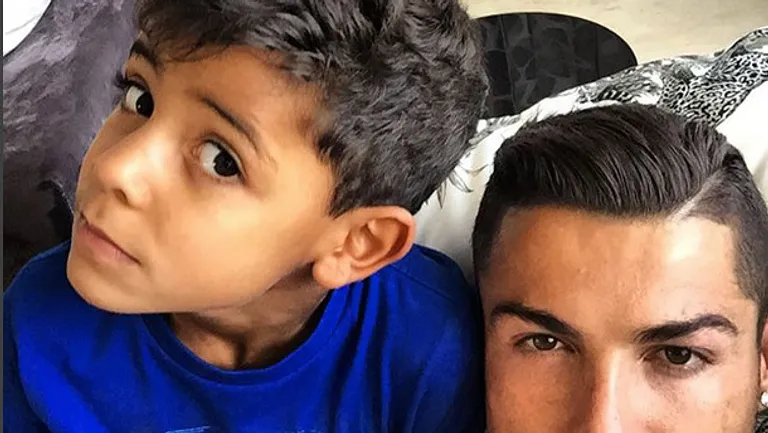 Seinen Sohn liebt Cristiano Ronaldo über alles