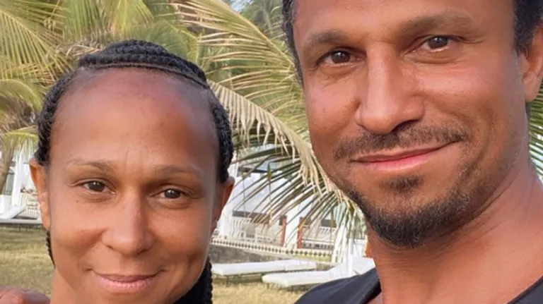 Daniel Aminati und Schwester Deborah