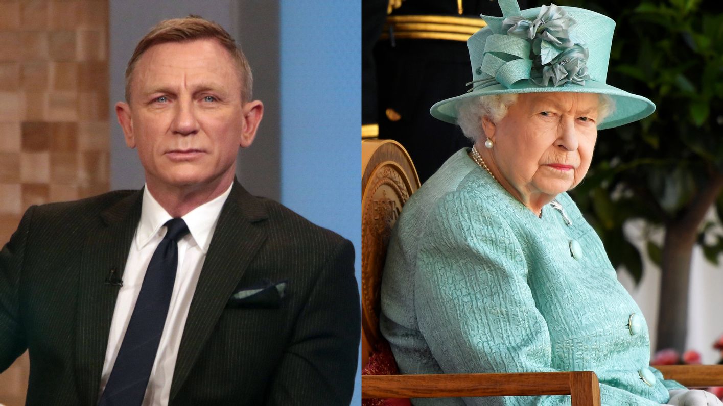 Daniel Craig & Queen Elizabeth II. 