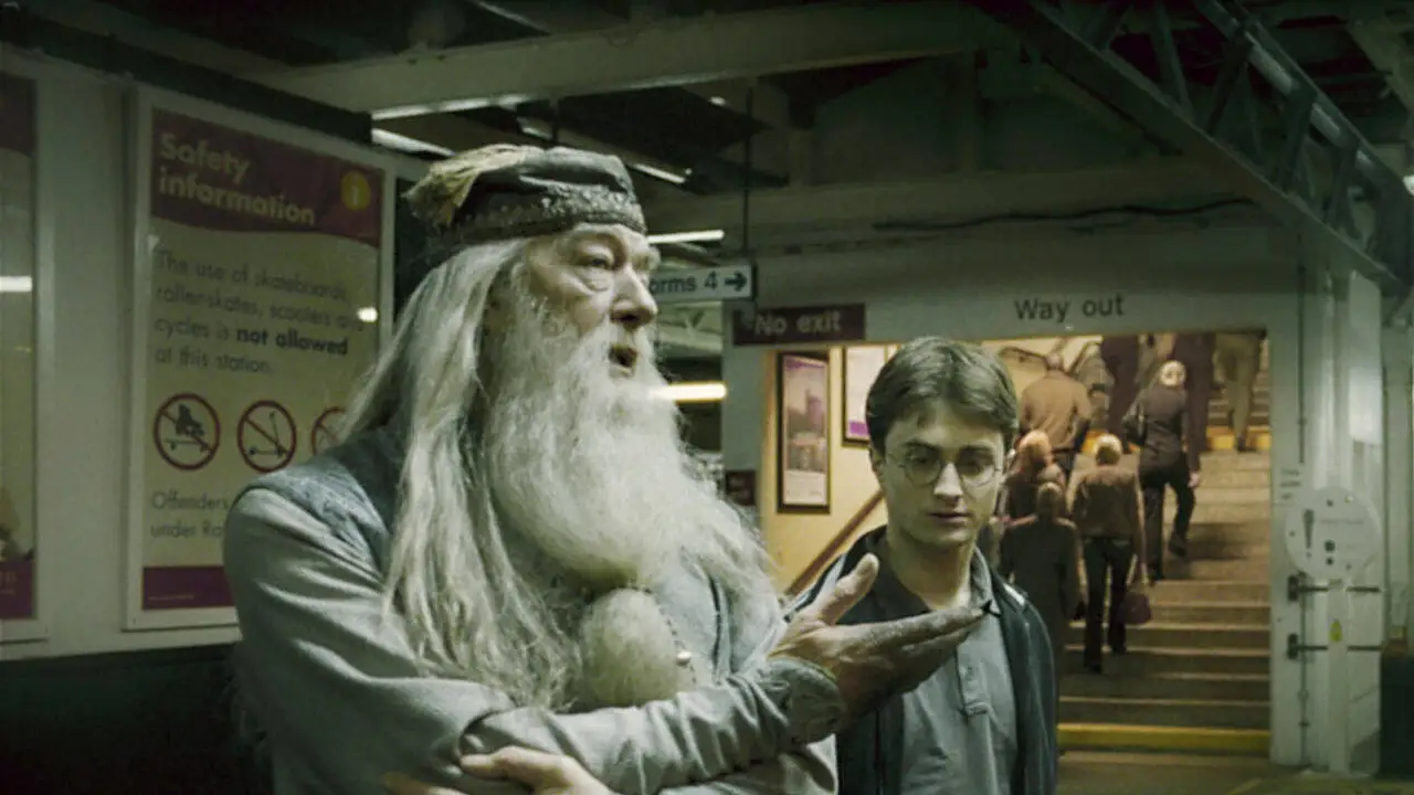 Harry Potter Dumbledor Daniel Radcliffe michael gambon Harry Potter Dumbledor Daniel Radcliffe michael gambon - Foto: Imago / Everett Collection