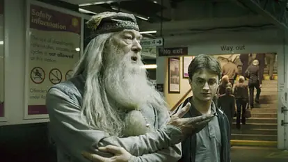 Harry Potter Dumbledor Daniel Radcliffe michael gambon