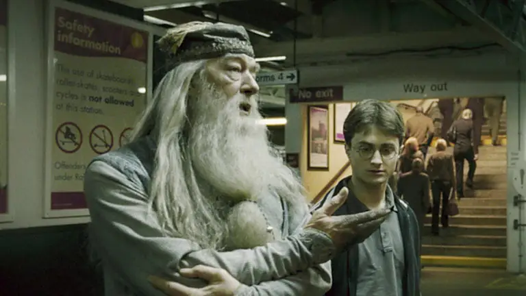 Harry Potter Dumbledor Daniel Radcliffe michael gambon