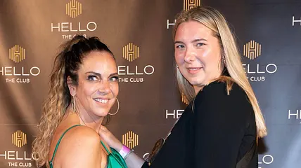Danni Büchner & Tochter Joelina Karabas auf dem roten Teppich