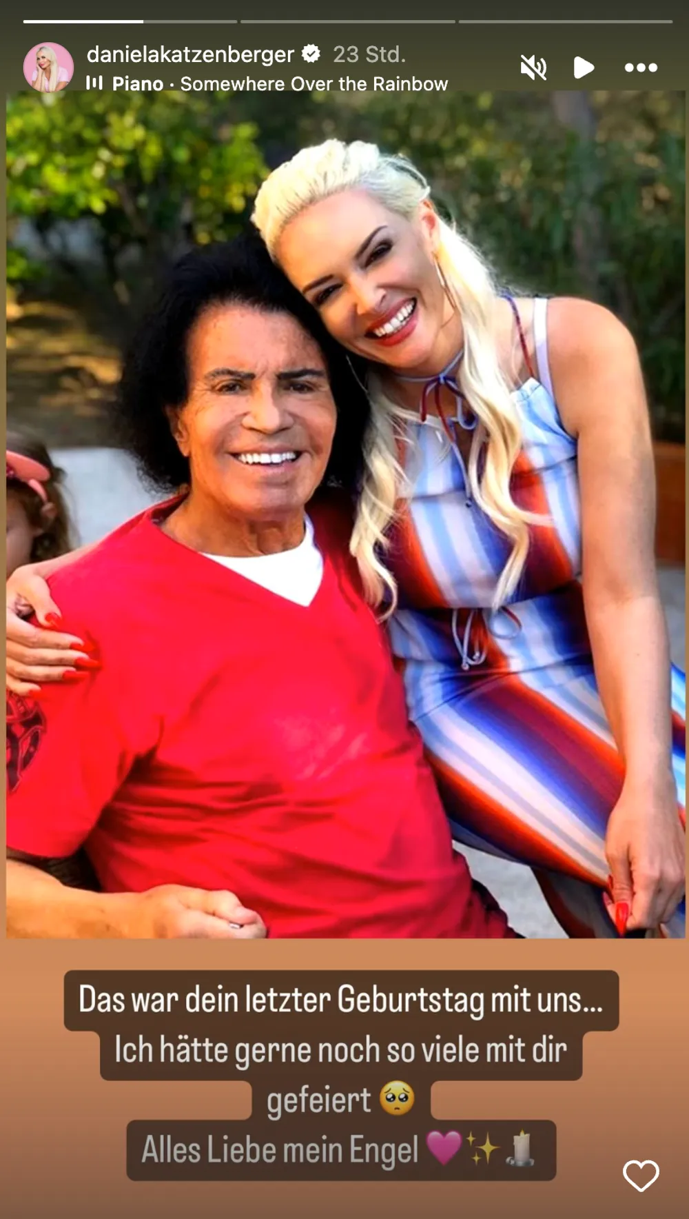 Daniela Katzenberger und Costa Cordalis Daniela Katzenberger und Costa Cordalis