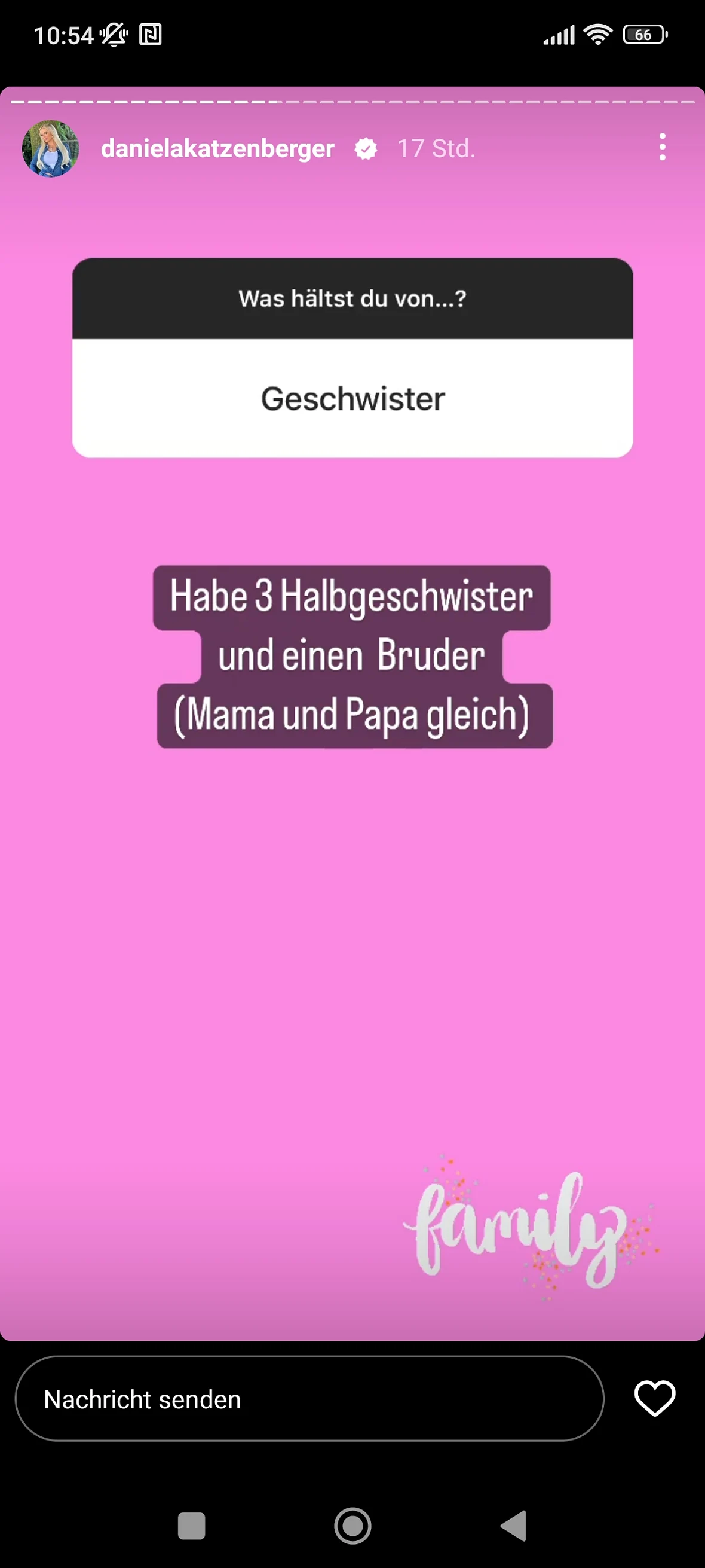 Daniela Katzenberger über ihre Geschwister Daniela Katzenberger über ihre Geschwister