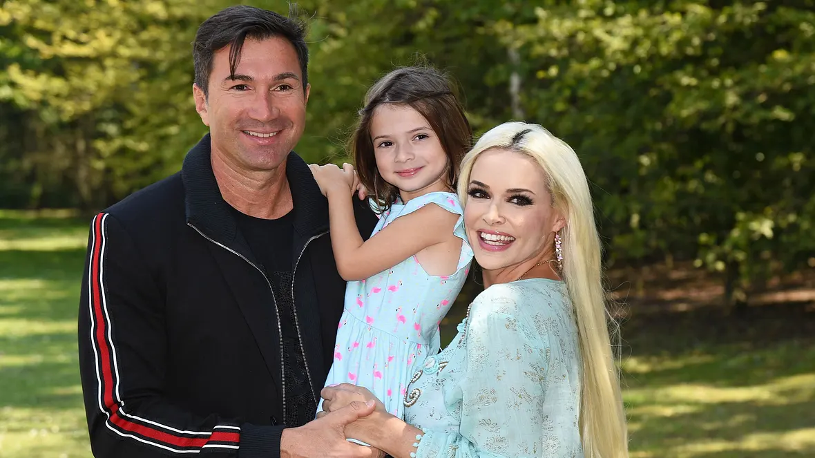 Daniela Katzenberger, Lucas Cordalis und Tochter Sophia Daniela Katzenberger, Lucas Cordalis und Tochter Sophia