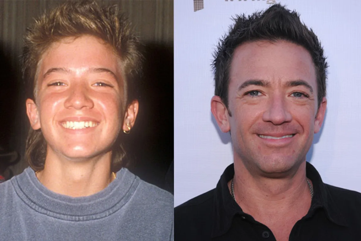 David Faustino 1988 als "Bud Bundy" und heute
