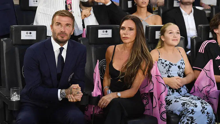 Victoria, David und Harper Beckham