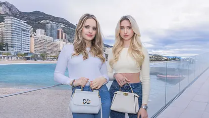 Shania und Davina Geiss