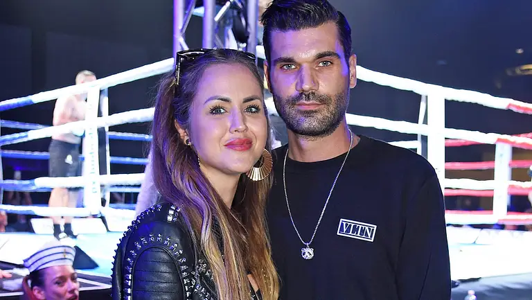 Mike Cees mit seiner jetzt Ex-Freundin Delia Gröschl