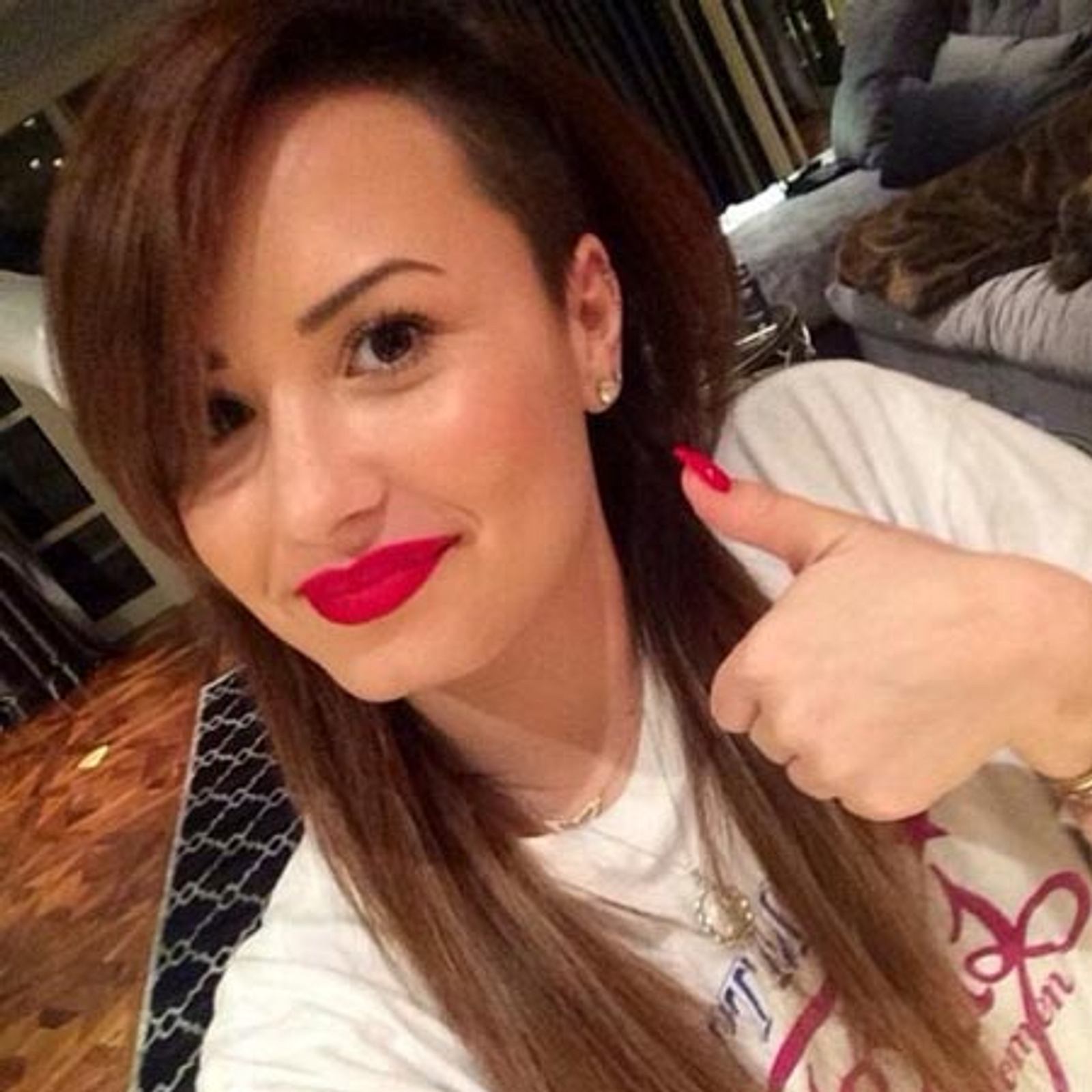 Demi Lovato Uberrascht Mit Ihrer Naturhaarfarbe Intouch