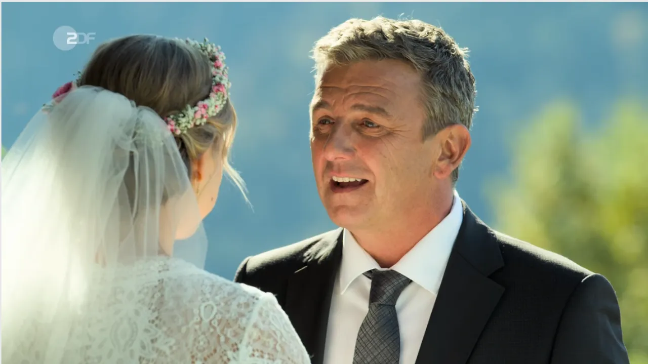 Martin Gruber und Anne heiraten Martin Gruber und Anne heiraten - Foto: Screenshot / ZDF
