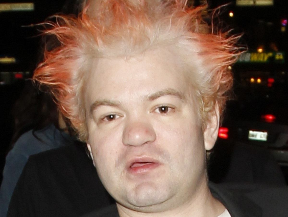 Deryck schockt mit Schmuddel-Look.