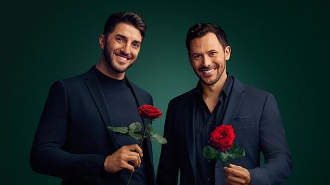 Die Bachelors Sebastian Klaus und Dennis Gries  - Foto: RTL / Benno Kraehahn