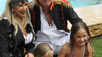 Familie Geiss in Feierlaune