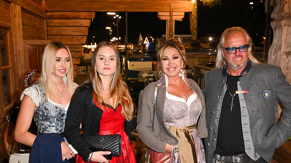 Davina Shakira Geiss, Shania Tyra Geiss, Carmen Geiss und Robert Geiss