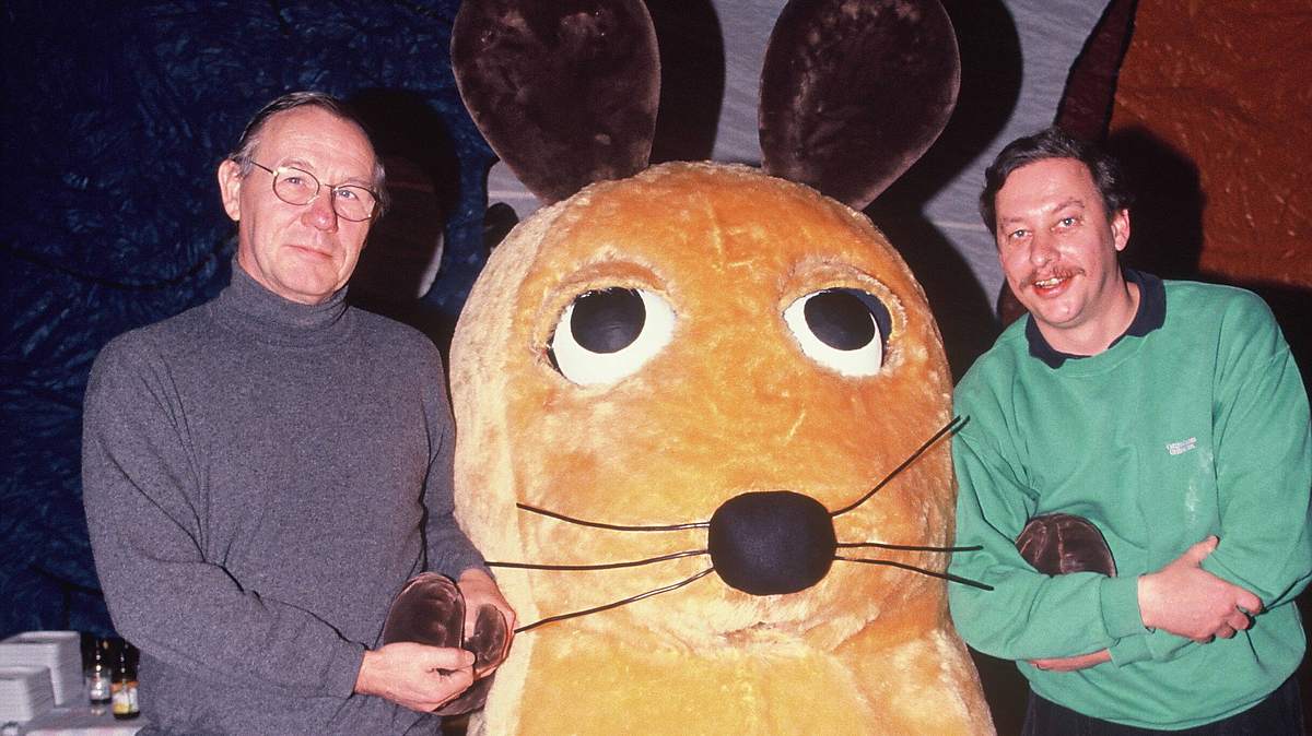 Armin Maiwald und Christoph Biemann in Die Sendung mit der Maus