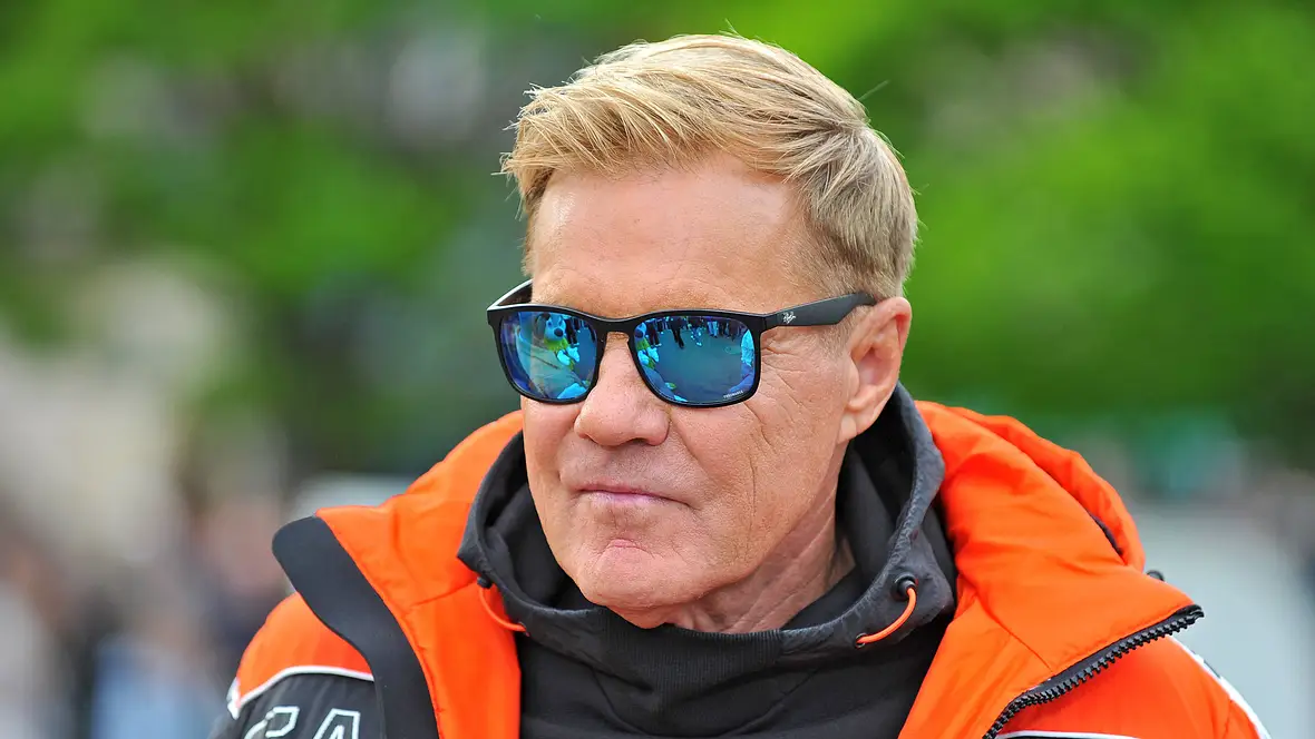 Dieter Bohlen am Set von DSDS