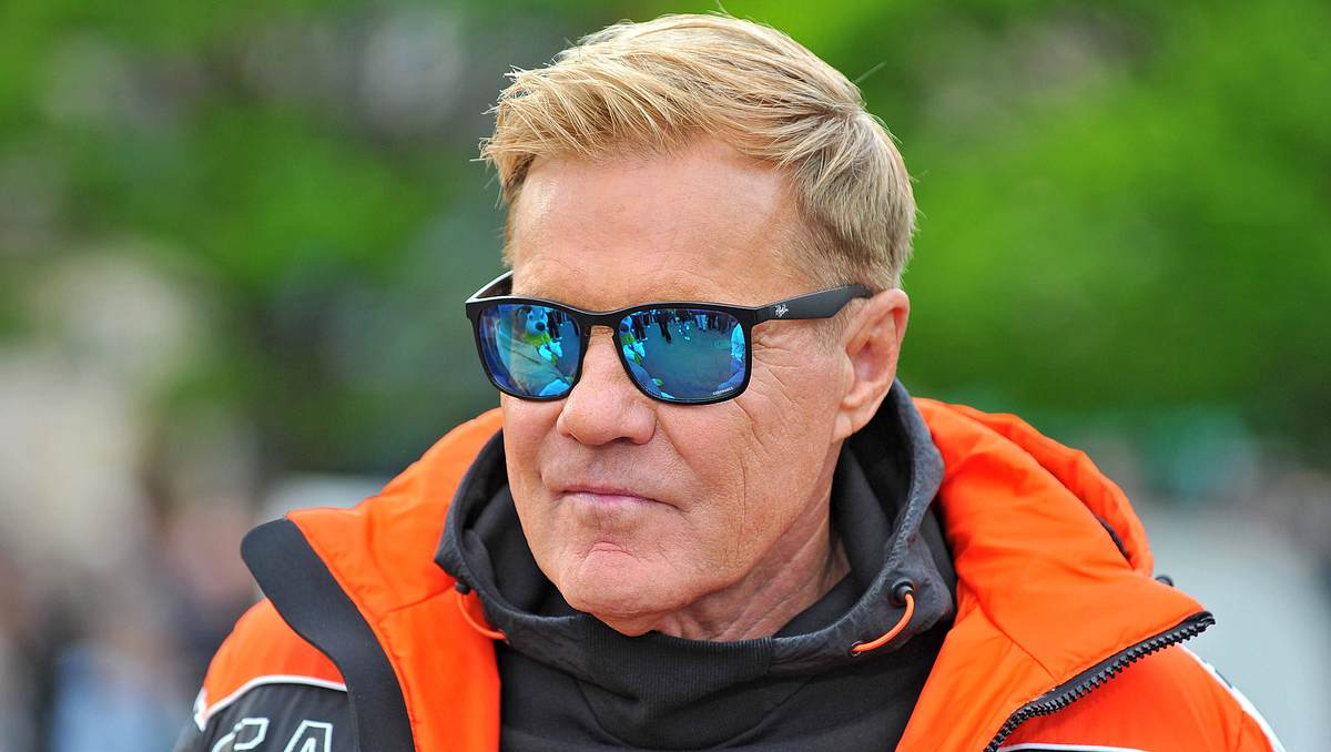 Dieter Bohlen am Set von DSDS