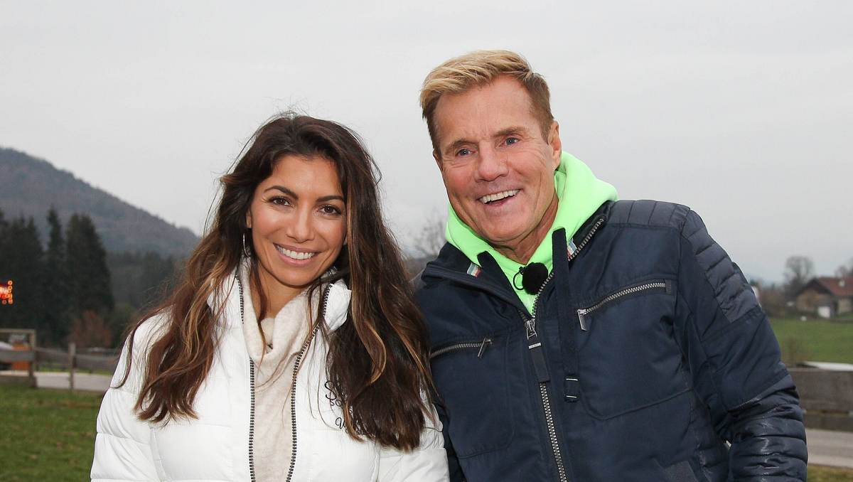 Dieter Bohlen und Carina Walz