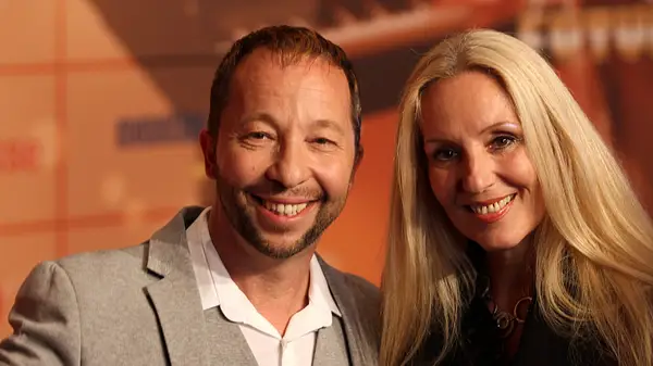DJ Bobo und seine Frau Nancy Baumann