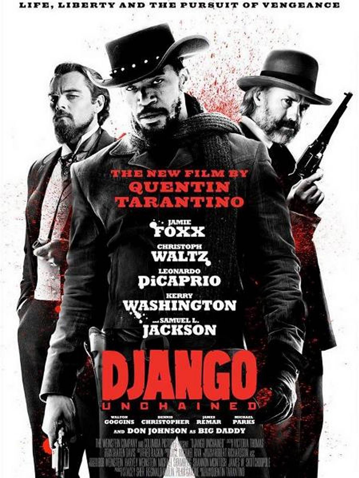 Die Oscar-Filme 2013&quot;Django Unchained&quot; könnte Chancen auf drei Oscars haben. Unter anderem ist  Christoph Waltz als bester Nebendarsteller nominiert.