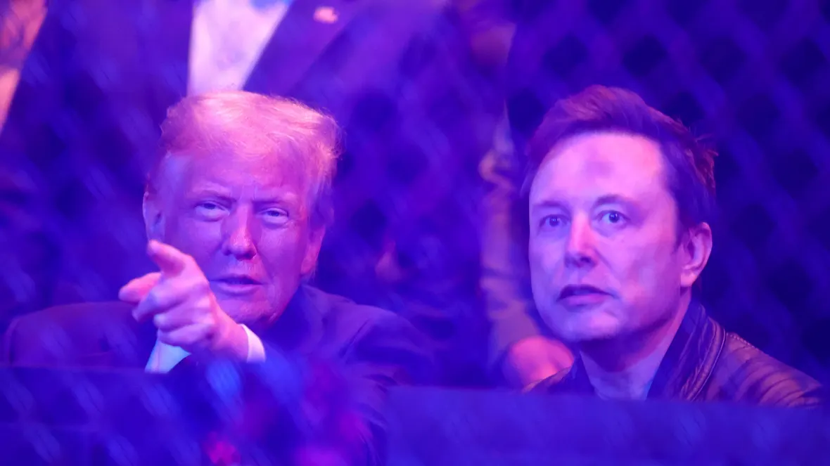 Donald Trump Elon Musk