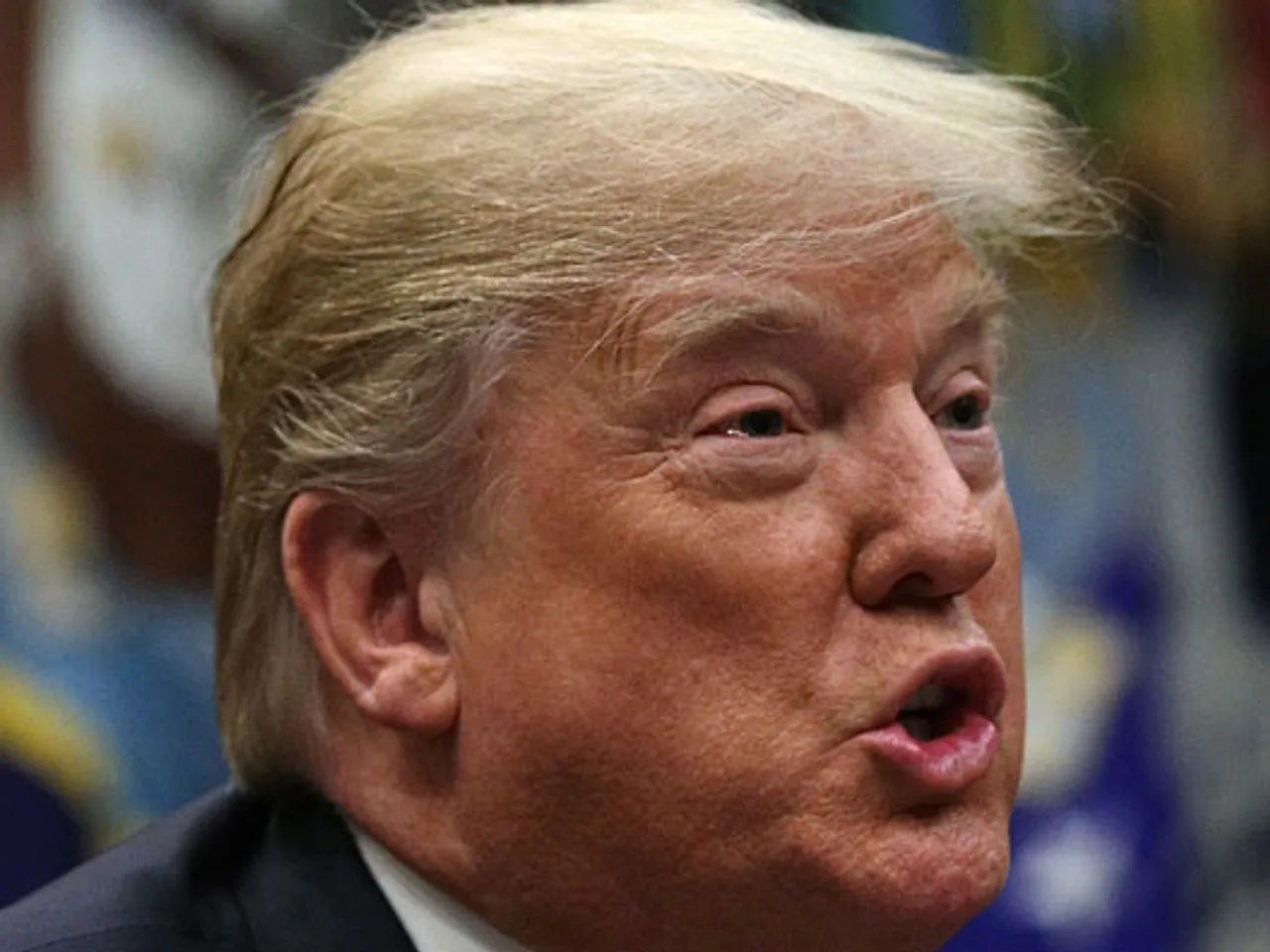 donald trump haare jpg Donald Trump: Der Präsident benimmt sich wieder vollends daneben! - Foto: Getty Images