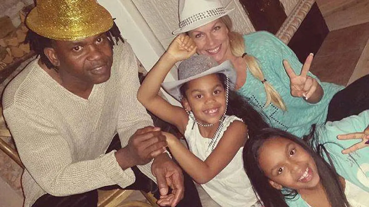Dr. Alban mit Frau Katrine Hermansson und Töchtern Dr. Alban mit Frau Katrine Hermansson und Töchtern