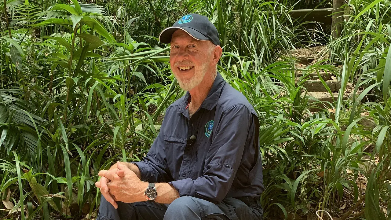 Dr. Bob alias Bob McCarron im Dschungelcamp Dr. Bob alias Bob McCarron im Dschungelcamp - Foto: TVNow