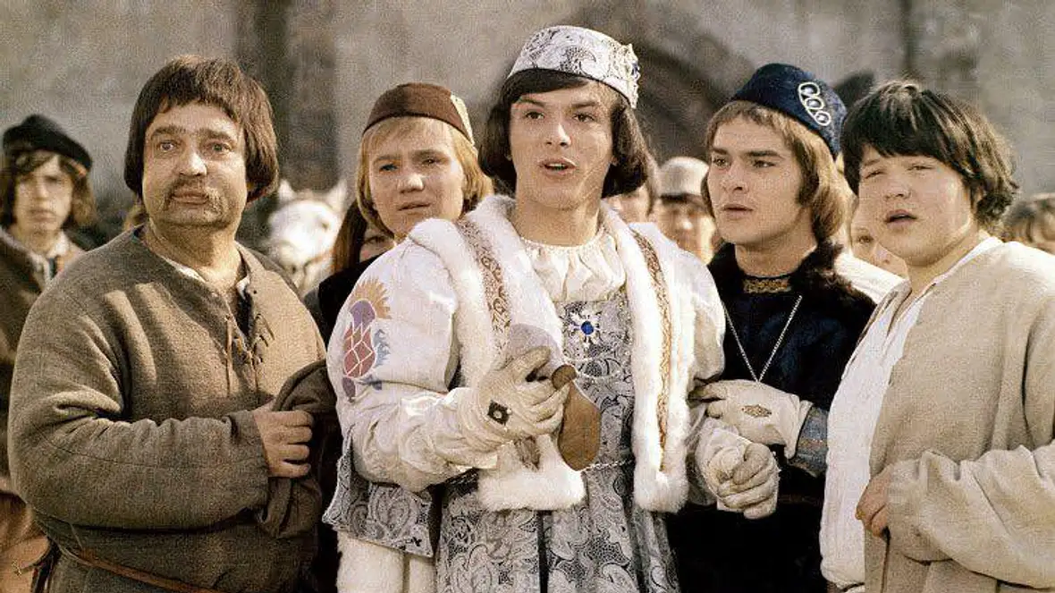 Pavel Trávníček als Prinz in "Drei Haselnüsse für Aschenbrödel"