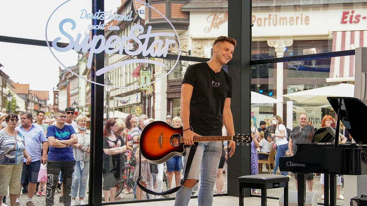 Kandidat Din Omerhodzic bei DSDS 2022 Kandidat Din Omerhodzic bei DSDS 2022