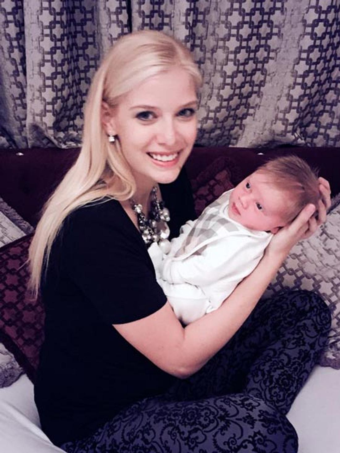 DSDS-Oksana zeigt Baby Milan
