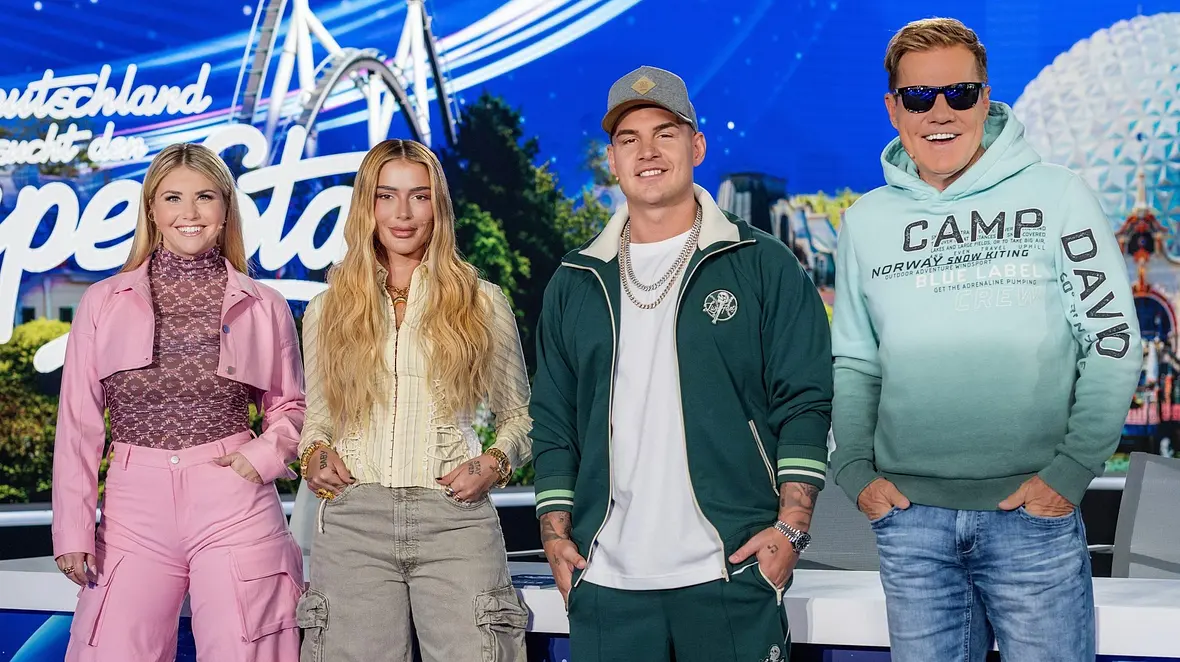 Beatrice Egli, Loredana, Pietro Lombardi und Dieter Bohlen