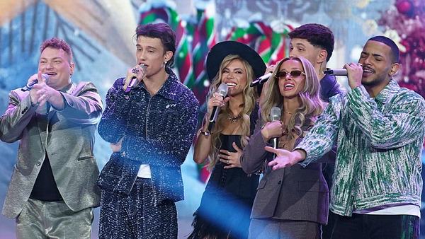 Sechs der Finalist:innen von DSDS - Foto: RTL / Stefan Gregorowius