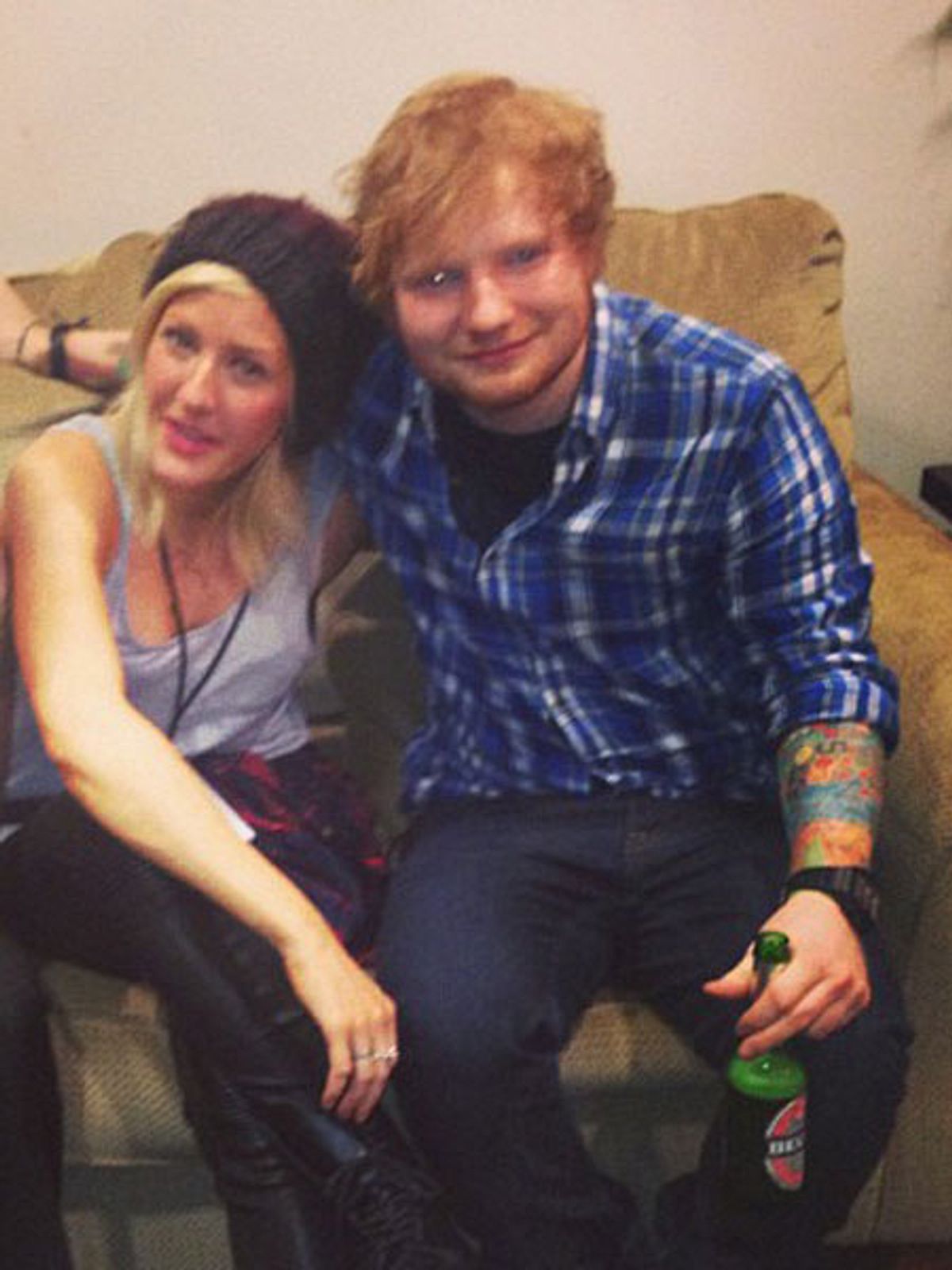 Was geht zwischen Ed Sheeran und Ellie Goulding?