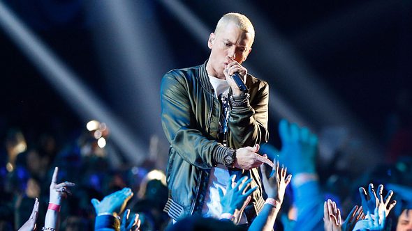 Eminem auf der Bühne - Foto: Getty Images