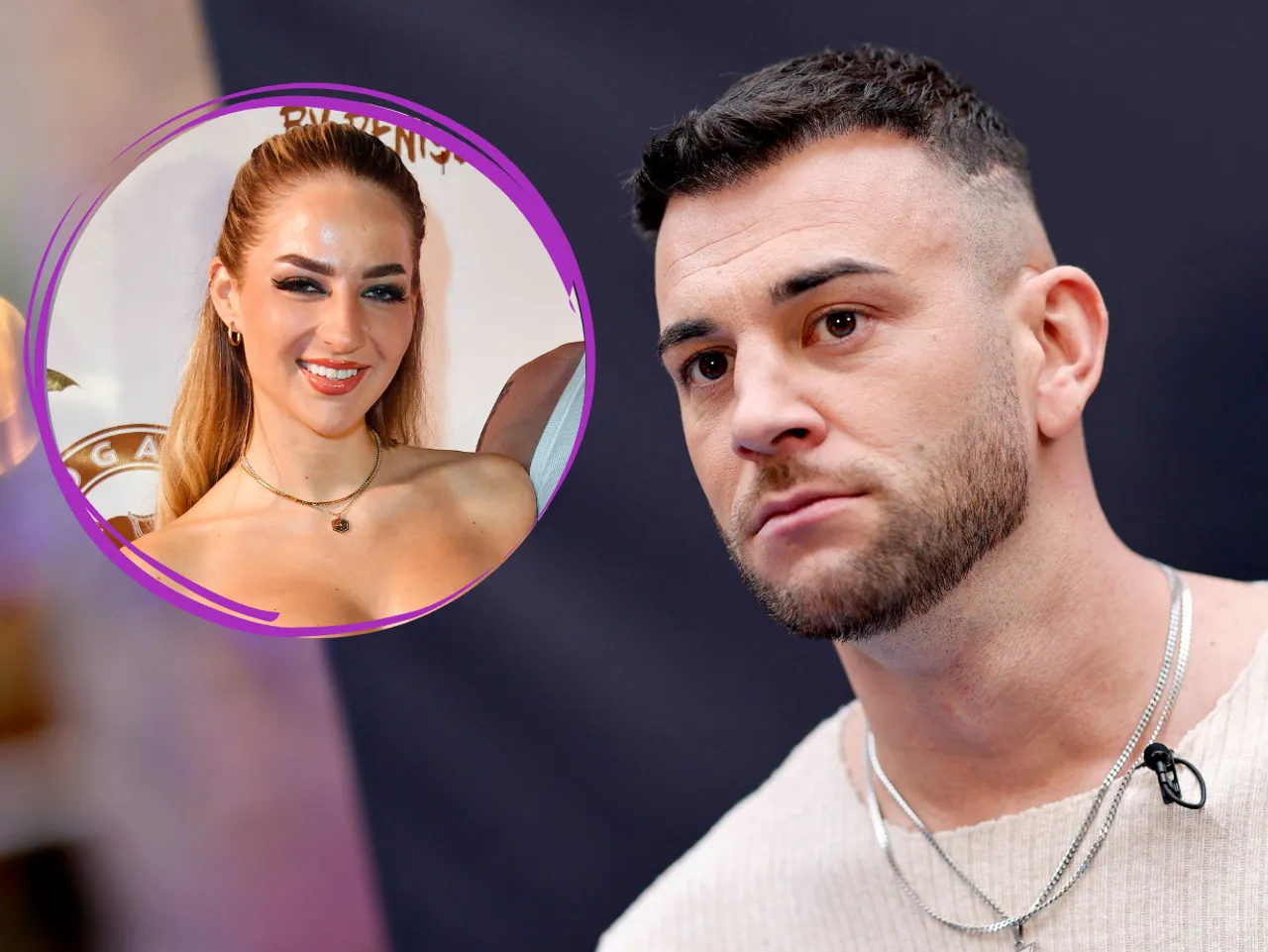 Was ging zwischen Emma Fernlund & Serkan Yavuz? Collage aus Emma Fernlund, die lächelt & Serkan Yavuz, der besorgt nach links schaut. - Foto: IMAGO / Panama Pictures / Future Image