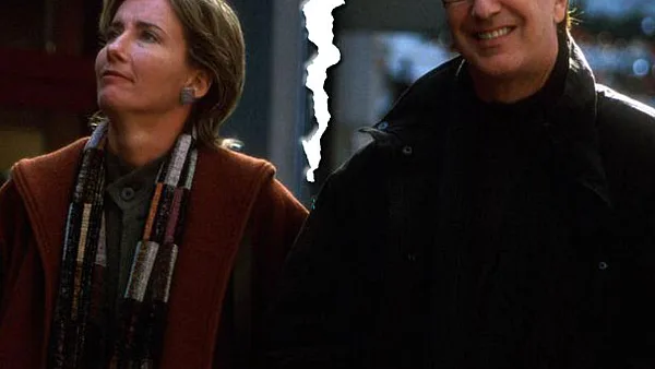 Emma Thompson und Alan Rickmann in "Tatsächlich ... Liebe"