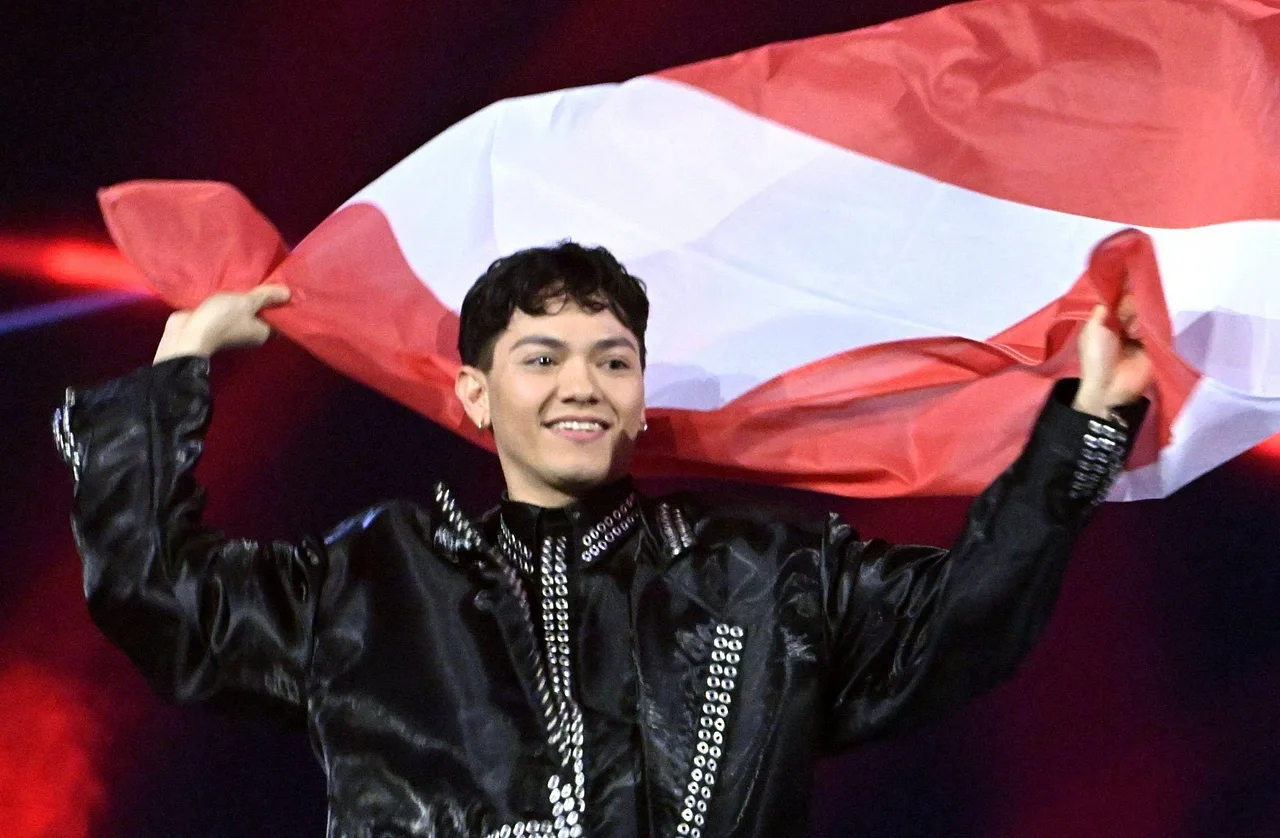 ESC 2025 Gewinner JJ Oesterreich Johannes Pietsch holt als JJ den Sieg für Österreich - Foto: IMAGO / Lehtikuva