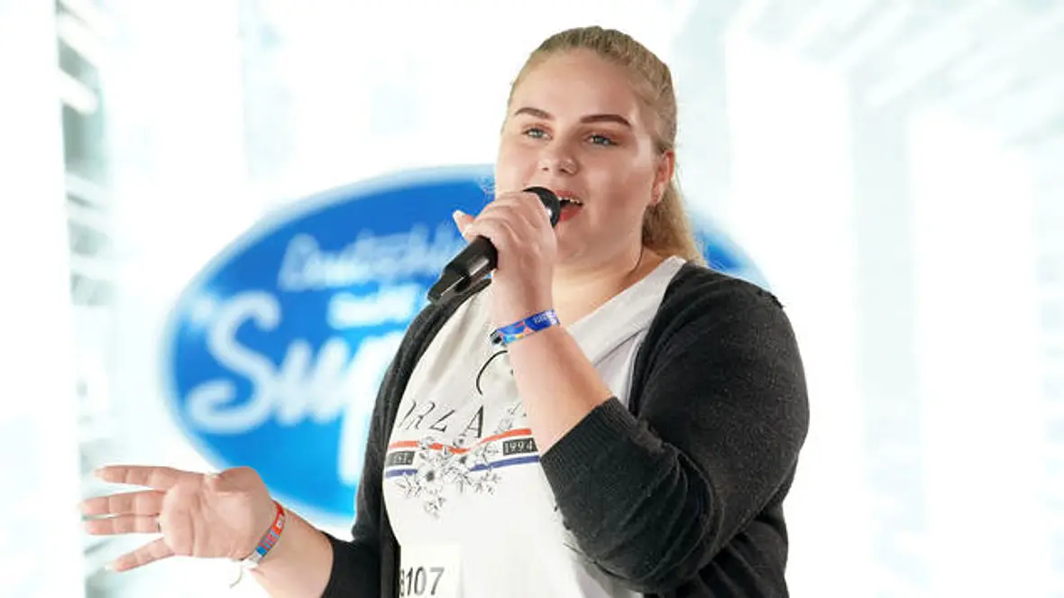 Estefania Wollny bei "DSDS" 2019 Estefania Wollny bei "DSDS" 2019